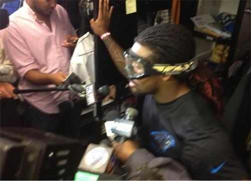 Panthers running back DeAngelo Williams steve smith 2